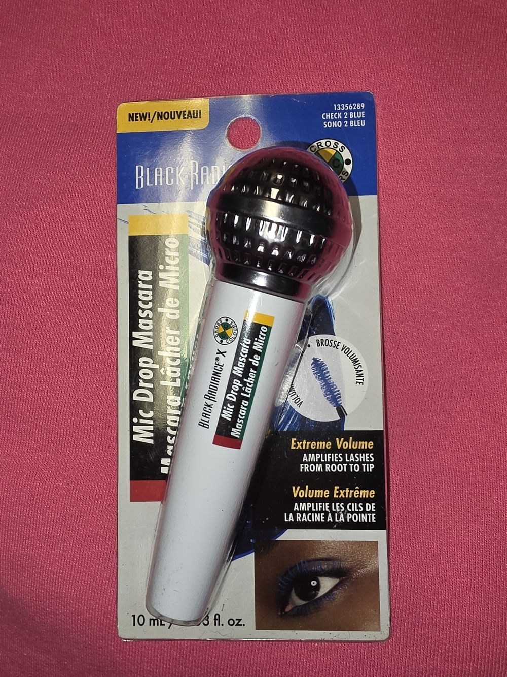 Black Radiance Mic-Drop Blue Mascara, Extreme Volume
